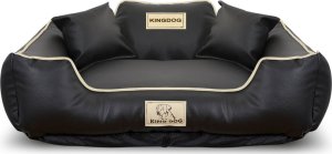 AIO FACTORY Legowisko rozbieralne antypoślizgowe 75x65cm czarne KingDog 3