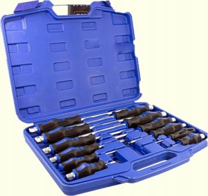 Tectake ROCKFORCE WKRĘTAKI ŚLUSARSKIE DO POBIJANIA 12el. 4