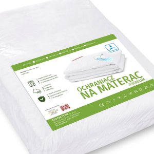 Curem Nakładka, ochraniacz na materac wodoodporna gładka 200x200cm Medicline 3