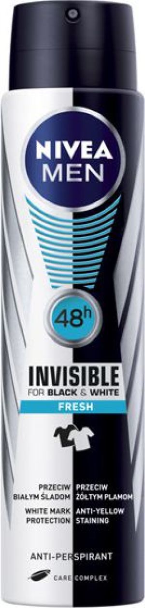 Nivea Dezodorant INVISIBLE FRESH spray męski 250ml 1