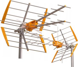 Antena RTV Televes Antena Televes V+ MIX DVB-T2 U/V ref.149011 ze wzmacniaczem 6