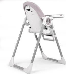 Krzesełko do karmienia ze stolikiem Nukido Belo wrzosowe 3