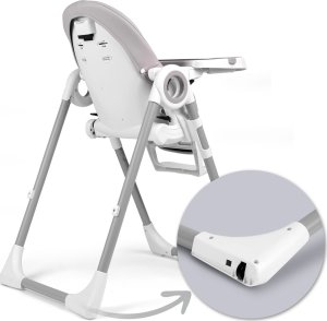 Krzesełko do karmienia ze stolikiem Nukido Belo wrzosowe 4