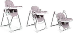 Krzesełko do karmienia ze stolikiem Nukido Belo wrzosowe 6