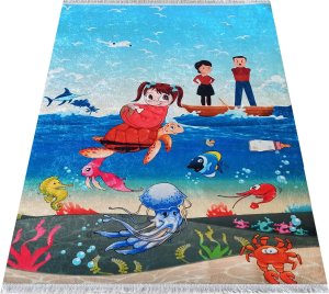 Dywan dziecięcy NEW BAMBINO 07 120 x 180 cm wielokolorowy 1