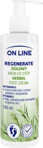 Online USV Systeme On Line Ziołowy Krem do stóp Regenerate 190ml 1