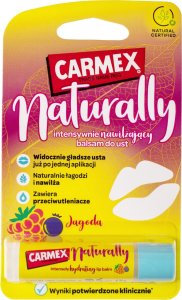 CARMEX Naturally Intensywnie Nawilżający Balsam do ust - Jagoda 4.25g 1