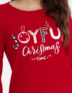 Esotiq & henderson Piżama Glance 40938-33X Czerwona (Rozmiar XL) 4