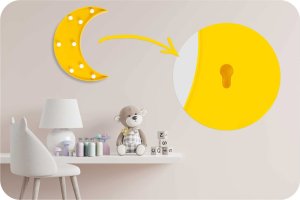 Hurt-net Lampka nocna księżyc Nukido 740920 6