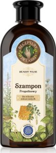 Joanna RECEPTURY ZIELARKI Skarby Polne Szampon z propolisem brzozowym do włosów zniszczonych 350ml 1