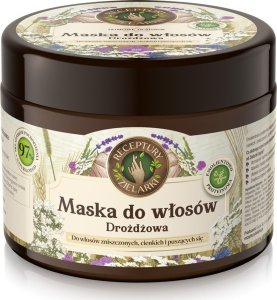 Barwa RECEPTURY ZIELARKI Domowe Tradycje Maska drożdżowa do włosów zniszczonych,cienkich i puszących się 300ml 2