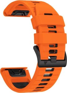 Tech-Protect Pasek do GARMIN FENIX 3 / 5X / 3HR / 5X PLUS / 6X / 6X PRO / 7X Tech-Protect IconBand pomarańczowo-czarne 2