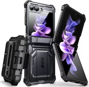 Supcase Etui Supcase IBLSN Armorbox Samsung Galaxy Z Flip 5 Black 1