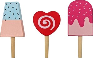 Melissa & Doug Drewniana lodziarnia na kółkach beżowy Uniwersalny 3