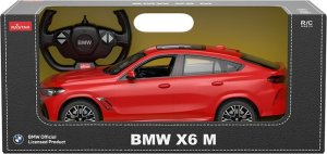 Rastar BMW X6 M czerwony RASTAR model 1:14 Zdalnie sterowane auto + Pilot 2,4 GHz 1