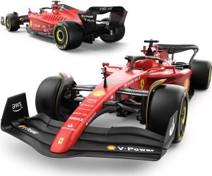 Rastar Ferrari F1 75 czerwony RASTAR model 1:12 Zdalnie sterowany bolid + Pilot 2,4 GHz + Naklejki 2