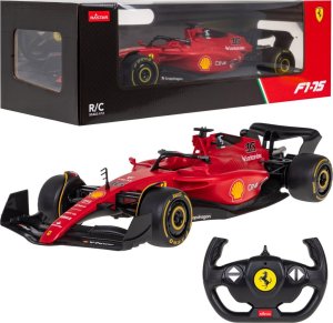 Rastar Ferrari F1 75 czerwony RASTAR model 1:12 Zdalnie sterowany bolid + Pilot 2,4 GHz + Naklejki 8