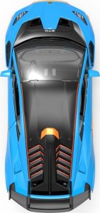 Rastar Lamborghini Huracan STO RASTAR model 1:32 Metalowa karoseria + Ręcznie otwierane drzwi 4