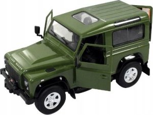 Rastar Land Rover Defender zielony RASTAR model 1:14 Zdalnie sterowanie auto + Pilot 2,4 GHz + Ręcznie otwierane drzwi 3