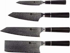 Blaumann Damasko plieno peilių rinkinys su stovu KAMAZAKI KZI002SET 3