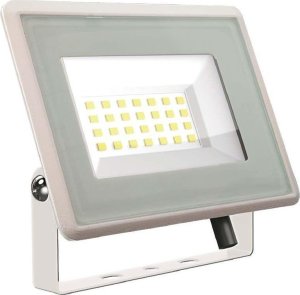 Naświetlacz V-TAC Projektor LED V-TAC 20W SMD F-CLASS Biały VT-4924-W 3000K 1650lm 1