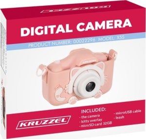 Kruzzel Aparat cyfrowy różowy AC22296 13