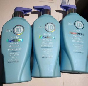 Milk Shake It's a 10, Scalp Restore Miracle, Charcoal, Hair Shampoo, Remove Excess Oil And Product Residual Build-up, 295.7 ml For Women 2