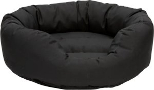 Dexas Paw Love - Dog bed - Oval (Medium 85x70cm) - Black 2