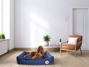 Paw Love - Poduszka dla zwierząt (Large) - Morski niebieski 2