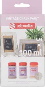 Talens Talens Art Creation Vintage Chalk set Blues | 2 x 100 ml + crackle medium 1