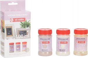 Talens Talens Art Creation Vintage Chalk set Blues | 2 x 100 ml + crackle medium 3