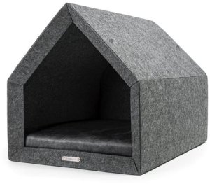 Paw Paw Love - Batman Batcave Hundehus (50x36x46cm) - Grå/sort 1