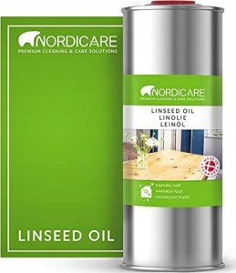 Bel London Nordicare LINSEED OIL is a vegetable oil for treatment and maintenance of all solid wood. The oil leaves a 100% biological surface and underlines the original natural structure of the wood. Provides the surface with a beautiful, long-lasting a 1