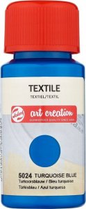 Artequipment Talens Art Creation Textile Bottle Turquoise Blue 5024 1