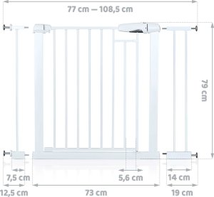Barierka bramka zabezpieczająca Nukido 9