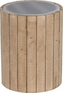 Bigbuy Home Stolik Home ESPRIT Naturalny Jodła Drewno MDF 36 x 36 x 45 cm 1