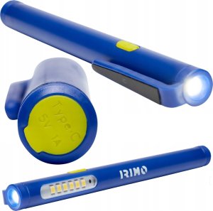 Latarka HP Šviestuvas - prožektorius IRIMO, rašiklio formos. LED SMD 6 + 1 150 / 70lm, įkraunamas, IP20 3