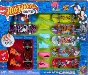 Hot Wheels Hot Wheels Skate Fingerboard Zestaw 8 mini deskorolek akcesoria 1