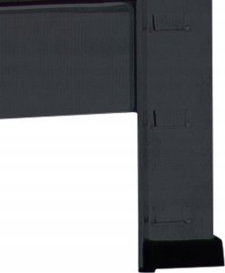 kontrast Regał magazynowy metalowy 150x75x30 5 półek x 150kg czarny 7