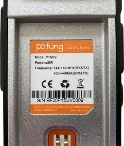 Krótkofalówka Baofeng Radiotelefon Dual band VHF/UHF Pofung P-15UV USB 3
