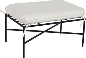 Bigbuy Home Ergonomiczny Home ESPRIT Biały Czarny Metal Miejska 75 x 50 x 45 cm 1