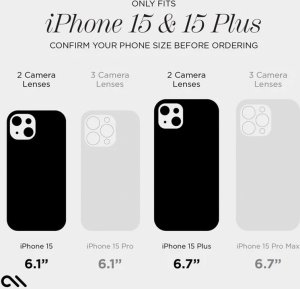 Case-Mate Sparkle Lens Protector - Szkło ochronne na aparat iPhone 15 / iPhone 15 Plus (Twinkle) 3