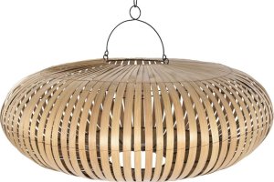 Bigbuy Home Abażur do Lamp Home ESPRIT Naturalny Bambus 80 x 80 x 33 cm 1