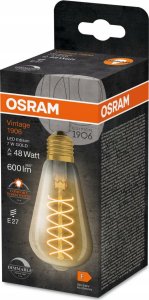 Osram 1906LEDISOND 7W/822 230V SFIL GD E27 7