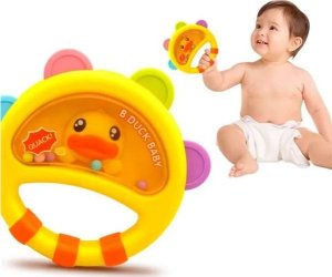 HarperCollins Publishers B.Duck Colorful Rattles Hand Bell 2