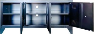 Bigbuy Home MebleTV Home ESPRIT Czarny Metal 120 x 40 x 58 cm 1