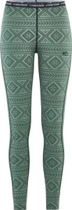 Hi-Tec Damskie legginsy spodnie termoaktywne Kari Traa Floke Pant zielone rozmiar L 1