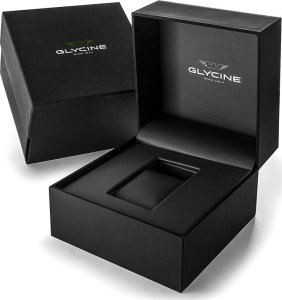 Zegarek Casio Zegarek męski Glycine GL0244 czarny 2
