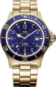 Zegarek Biden Zegarek męski Glycine GL0082 złoty 1