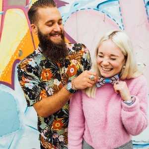 Zegarek Cavaldi Zegarek męski Charles BowTie CALSA.N.B niebieski 8